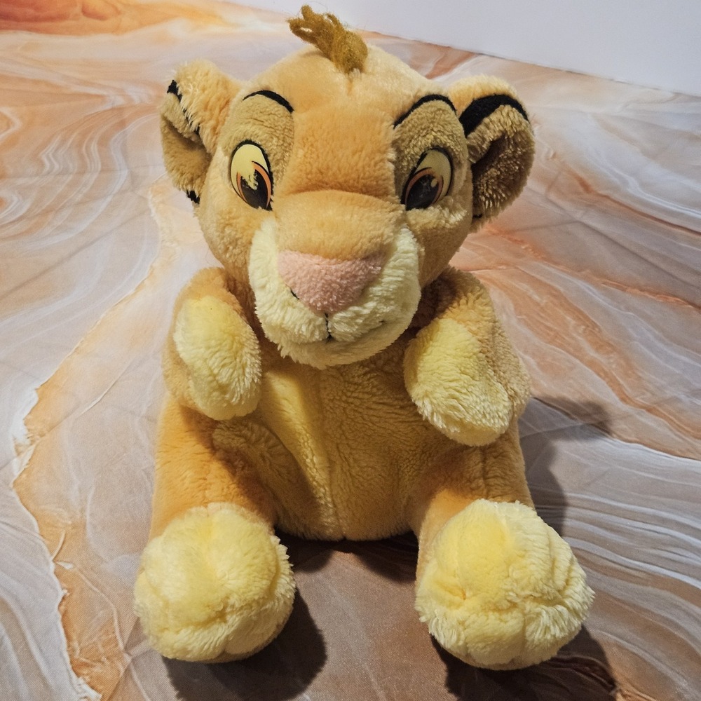 Disney The Lion King Simba Plush Hand Puppet Stuffed Animal